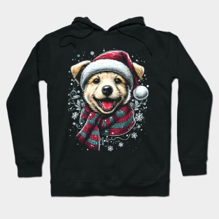 Santa Dog Hoodie